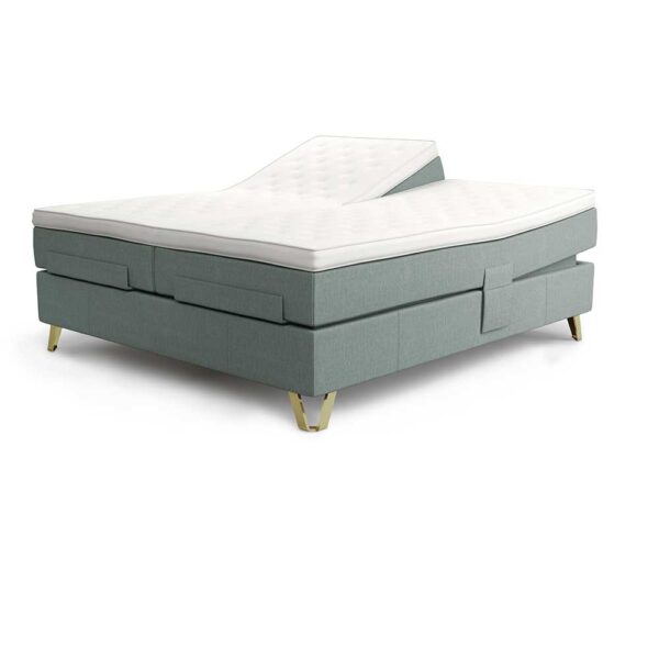Jensen Supreme Aqtive II Ställbar Säng 160×210 Grön
