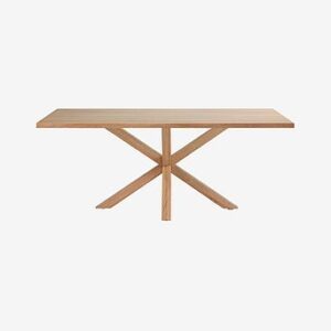 Matbord med träeffekt Argo 200 cm
