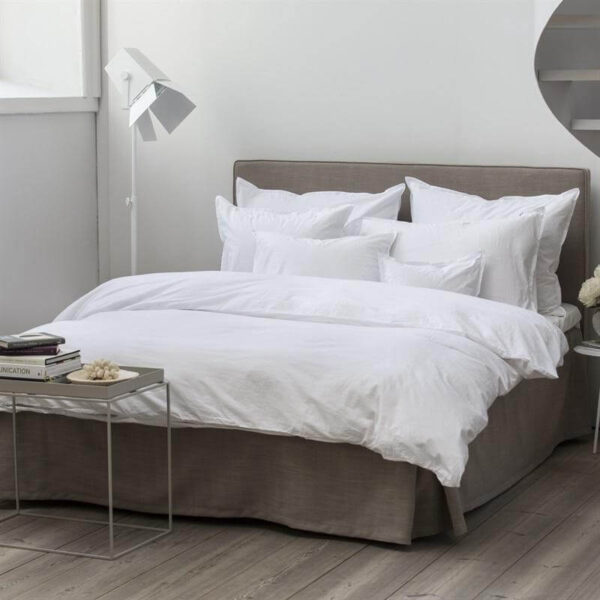 Mille Notti Alexandra Linen Sänggavel 120×110 Beige