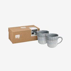 Mugg Studio Grey Accent 40 cl 2-pack