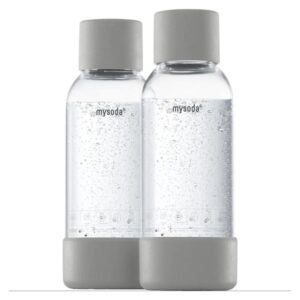 MySoda – Flaska till Kolsyremaskin 2-pack 0,5 L Gray