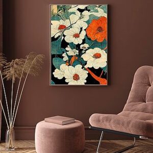 Poster Asian Flowers