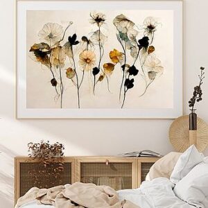 Poster Beautiful Dry Flowers