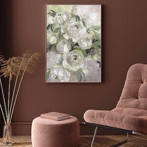 Poster Sady Painterly Florals In Green