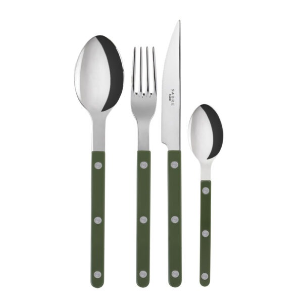 Sabre – Bistrot Bestickset 4 delar Grön