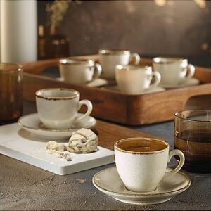 Set med kaffekoppar (12 delar) – Millie
