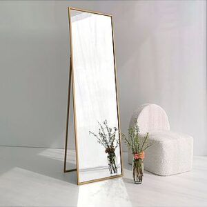 Spegel med Hylla Cool – Guldfärg