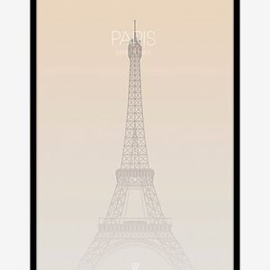 Tavla Paris Eiffel Tower