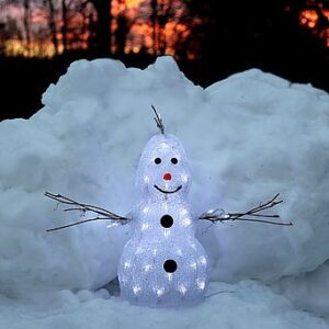 Utomhus dekoration Snowman