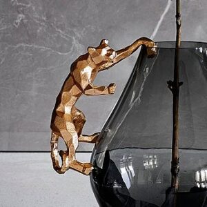 Vasdekor Hanging Jaguar