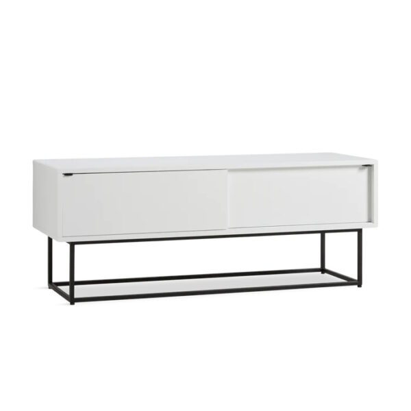 Virka Sideboard 120 cm låg vit Woud