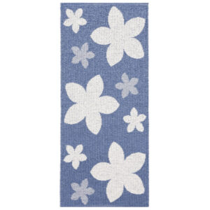 Flower blå – plastmatta