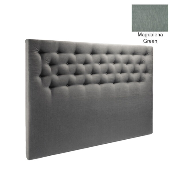 Mattsons Beds Buttoned Sänggavel 105×120 Grön