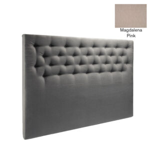 Mattsons Beds Buttoned Sänggavel 105×120 Rosa