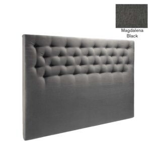 Mattsons Beds Buttoned Sänggavel 105×120 Svart