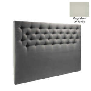 Mattsons Beds Buttoned Sänggavel 105×120 Vit