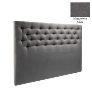 Mattsons Beds Buttoned Sänggavel 140×120 Grå