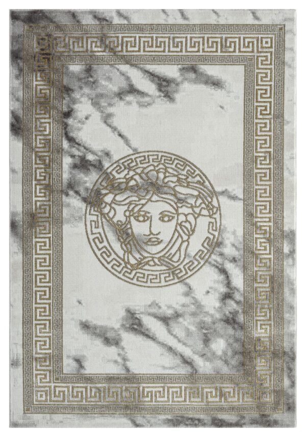 Art Versace Face Guld 160×230 cm