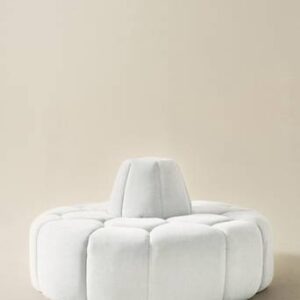 PLEASANT sittpuff ø 140 cm Naturvit