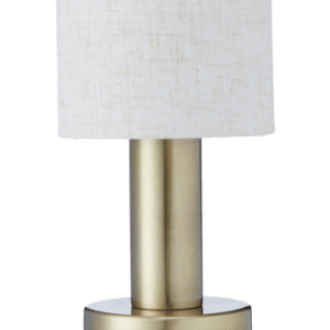 Bordslampa Tiara Laddbar Brass