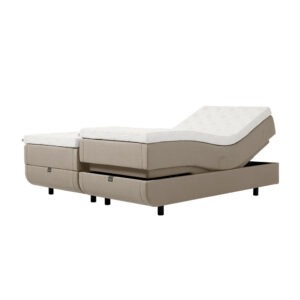 Tempur North Luxe Ställbar Säng 160×200 Beige