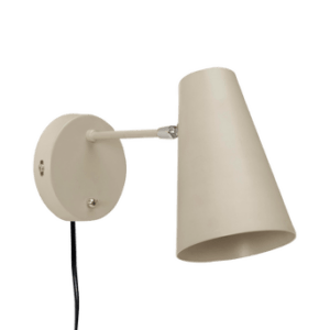 Vägglampa Cornet 26 cm Beige