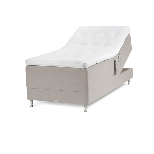 Viking Ekerö DuoFlex Ställbar Säng 105×200 Beige