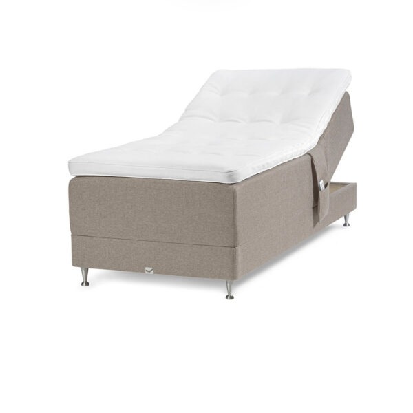 Viking Ekerö DuoFlex Ställbar Säng 105×200 Beige