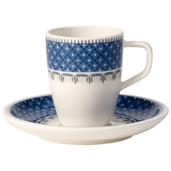 Villeroy & Boch Casale Blu Espressokopp och skål