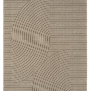 Bella Spin Mörkbeige 200×290 cm Wiltonmatta