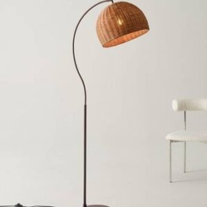 CURLA golvlampa Dark Brown