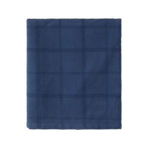 Lexington Checked Jacquard Cotton/Viscose Överkast 160×240 Blå