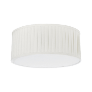 Plafond Plissé 45cm Offwhite