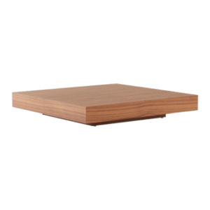 FLOAT soffbord 110×110 cm Teak faner