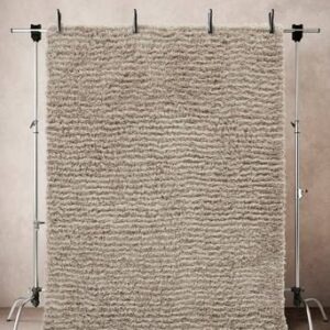 GRASSE ullmatta Beige/Naturvit