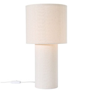 LEAH Bordslampa 46cm Ljusbeige