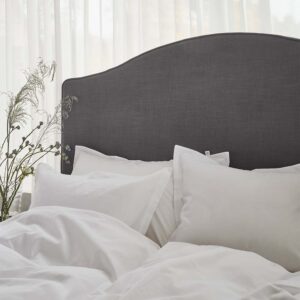 Mille Notti Carlita Linen Sänggavel 210×120 Vit