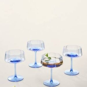 NINA cocktailglas 4-pack Blå