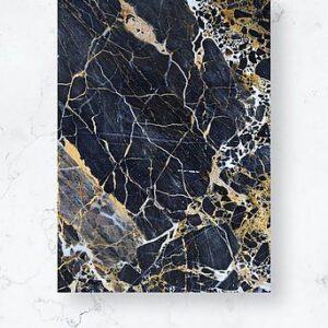 Poster / Black marble / Plano