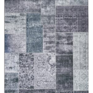 Vero Rosso Grå 200×290 cm Patchwork Matta