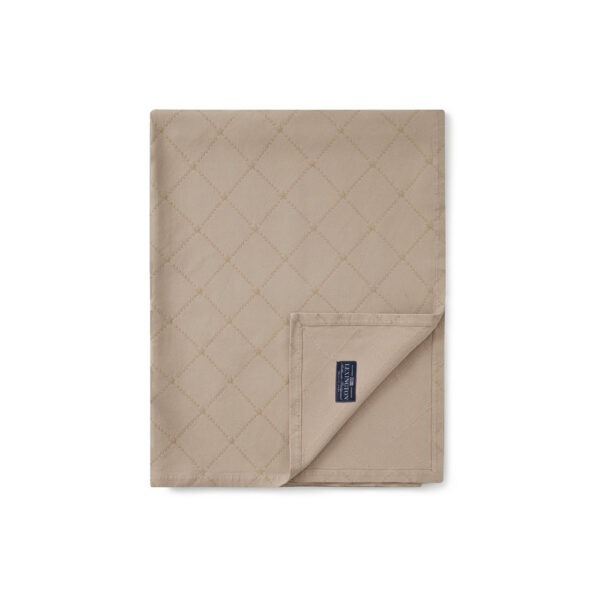 Lexington Signature Star Jacquard Cotton Överkast 160×240 Beige