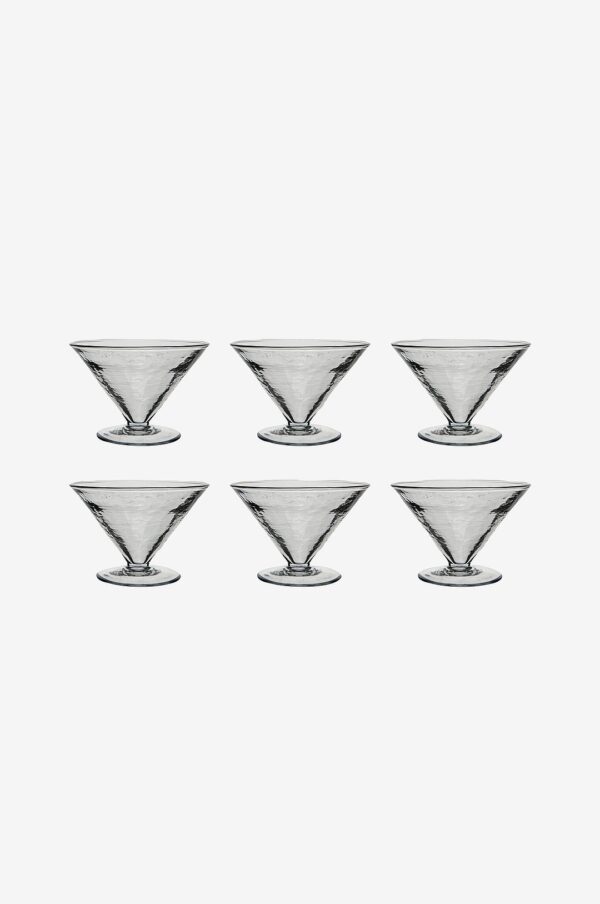 Affari of Sweden – Cocktail/dessertglas Harold 6-pack – Transparent – Drinkglas & shotglas – Från Homeroom