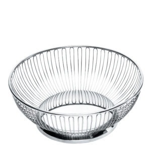 Alessi – Round Wire trådkorg 24,5 cm rostfritt stål