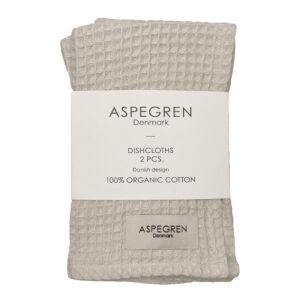 Aspegren – North disktrasa 30×35 cm 2-pack light beige