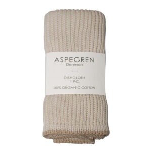 Aspegren – Ripple disktrasa stickad 26×26 cm birch