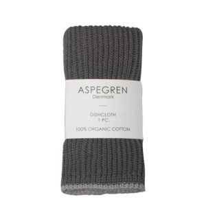 Aspegren – Ripple disktrasa stickad 26×26 cm flint gray