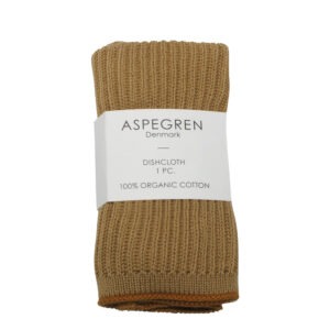 Aspegren – Ripple disktrasa stickad 26×26 cm honey