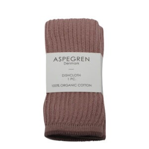 Aspegren – Ripple disktrasa stickad 26×26 cm mauve