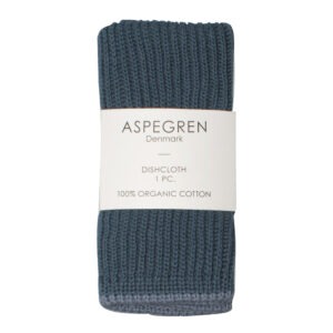 Aspegren – Ripple disktrasa stickad 26×26 cm navy blue