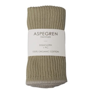 Aspegren – Ripple disktrasa stickad 26×26 cm pampas